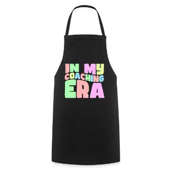 Coach Era Coaching Tees Sports Team Staff - Cooking Apron - black - Front - AI Model Male 185 dark (185cm)
