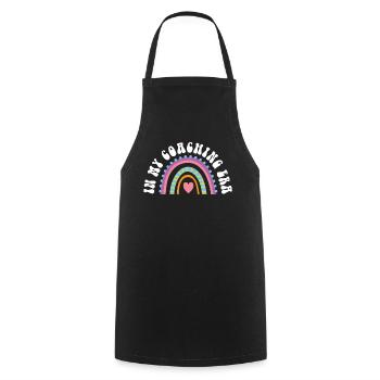 Coach Era Coaching Tees Sports Team Staff - Cooking Apron - black - Front - AI Model Male 185 dark (185cm)