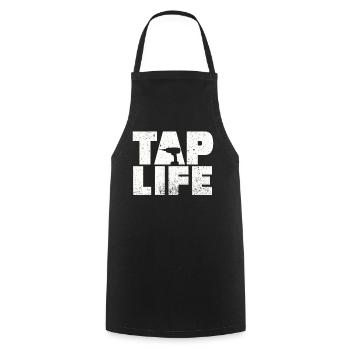 Sirop d’érable Tapper Hommes Femmes Automne - Tablier de cuisine - noir - Devant - AI Model Male 185 dark (185cm)