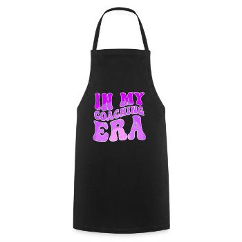 Proud Coach Apparel - Best Coach, Team - Cooking Apron - black - Front - AI Model Male 185 dark (185cm)
