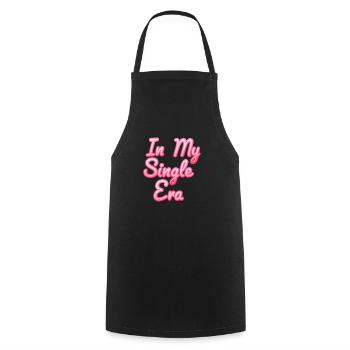 Funny Single Love Humor: The Perfect - Cooking Apron - black - Front - AI Model Male 185 dark (185cm)
