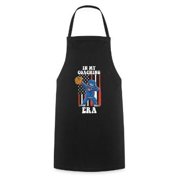 Proud Coach Apparel - Best Coach, Team - Cooking Apron - black - Front - AI Model Male 185 dark (185cm)