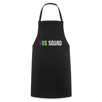 VBS Summer Love Squad Christliche Bibel - Kochschürze - Schwarz - Vorne - AI Model Male 185 dark (185cm)
