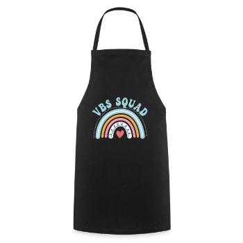 Vbs Crew Love Summer Bible School - Cooking Apron - black - Front - AI Model Male 185 dark (185cm)