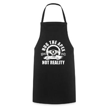 Simracer Esports Enthusiast Sim Racing - Cooking Apron - black - Front - AI Model Male 185 dark (185cm)