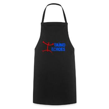 Taíno Echoes Caribbean Ancestry Pride - Cooking Apron - black - Front - AI Model Male 185 dark (185cm)