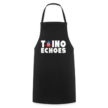 Taíno Echoes Caribbean Ancestry Pride - Cooking Apron - black - Front - AI Model Male 185 dark (185cm)