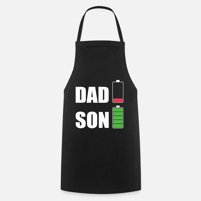 DAD & SON - Cooking Apron - black