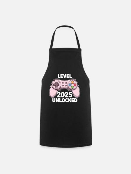 Level 2025 Unlocked - Kochschürze - Schwarz