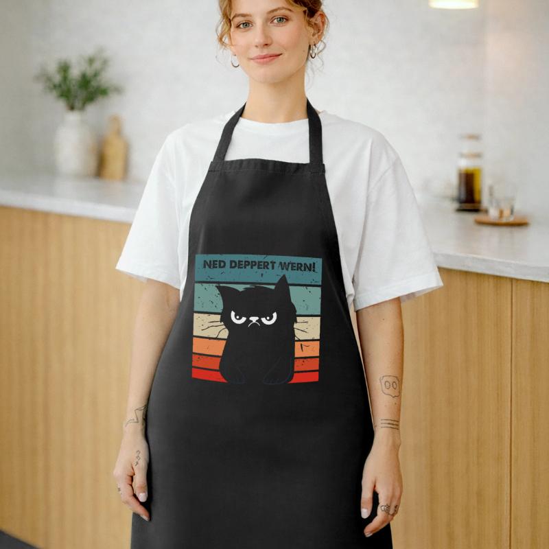 Ned deppert devient dialecte drôle de chat Tablier de cuisine