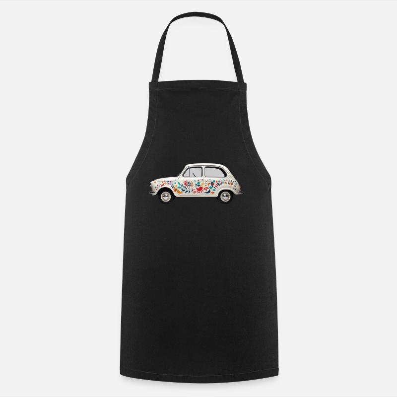 Voiture Classique - Tablier de cuisine - noir