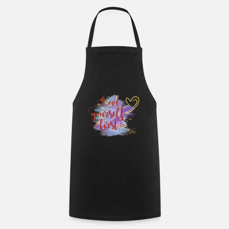Aimez-vous - Tablier de cuisine - noir