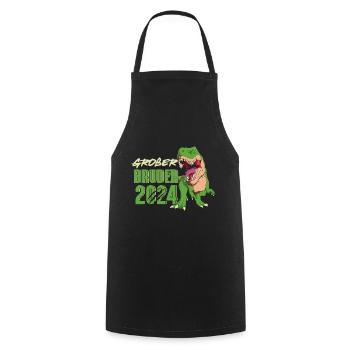 Big Brother 2024 - Cooking Apron - black - Front - AI Model Male 185 dark (185cm)