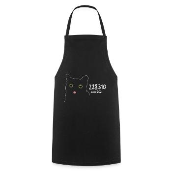 Z28.310 seit 2021 Code - Kochschürze - Schwarz - Vorne - AI Model Male 185 dark (185cm)