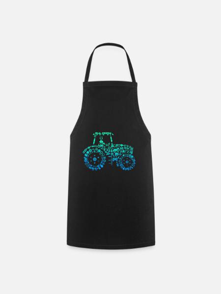 Tractor - Kochschürze - Schwarz