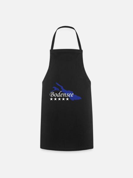 Bodensee - Kochschürze - Schwarz