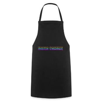Maria Carmen RS Arc-en-ciel - Tablier de cuisine - noir - Devant - AI Model Male 185 dark (185cm)
