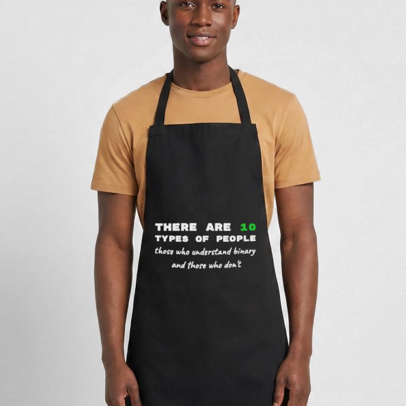 Binary Code Funny Sayings Computer Computer Work Cooking Apron
