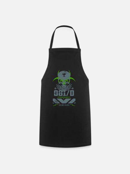 Underground Skull - Tablier de cuisine - noir
