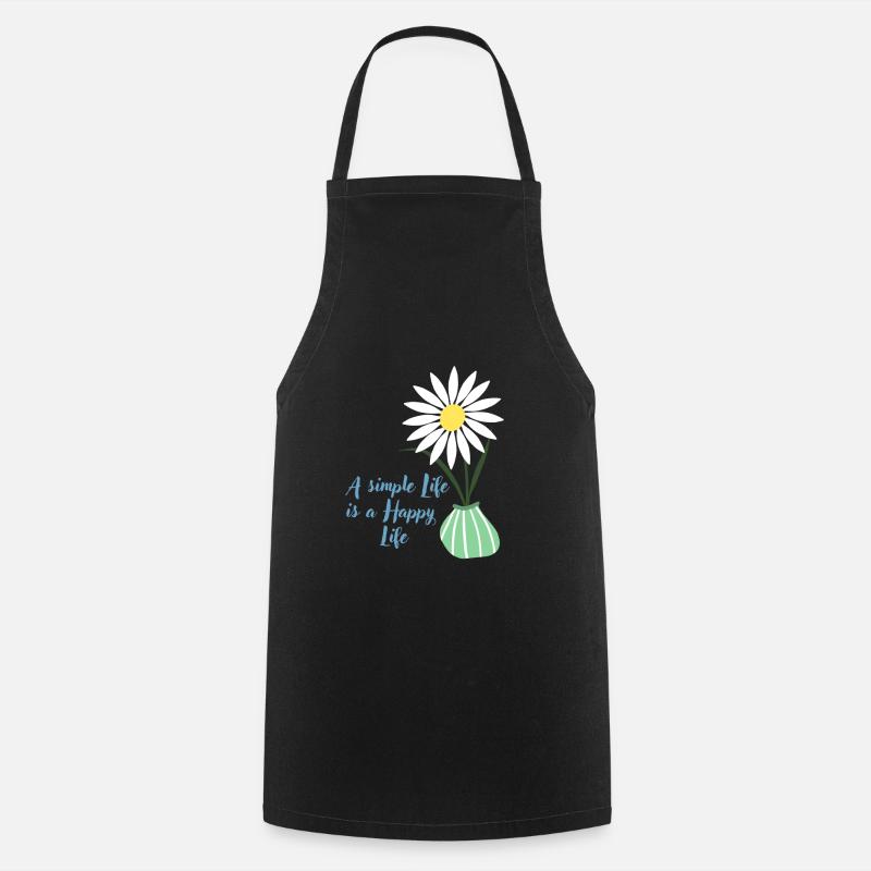 daisy - Cooking Apron - black