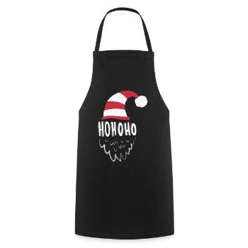 Hohoho merry christmas shirt - Kochschürze - Schwarz - Vorne - AI Model Male 185 dark (185cm)