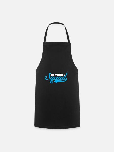 Softball - Kochschürze - Schwarz