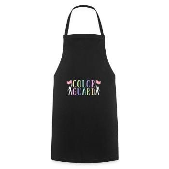 Color Guard - Cooking Apron - black - Front - AI Model Male 185 dark (185cm)