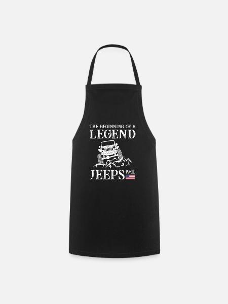 Jeeps Legend - Kochschürze - Schwarz