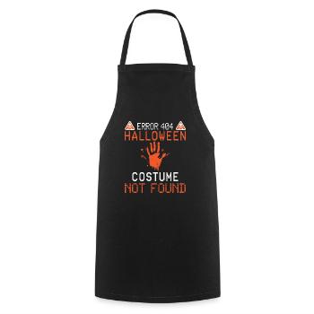 Error 404 costume not found - Cooking Apron - black - Front - AI Model Male 185 dark (185cm)