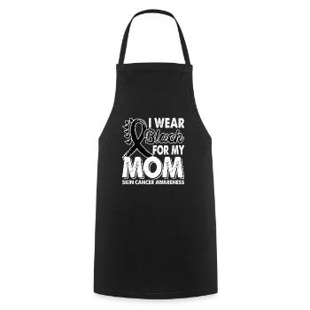 Wear black for the month of consciousness - Cooking Apron - black - Front - AI Model Male 185 dark (185cm)