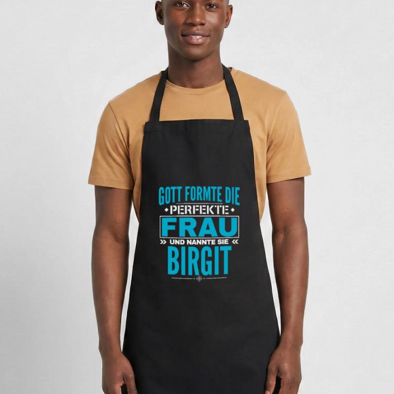 Conception du nom Birgit Tablier de cuisine