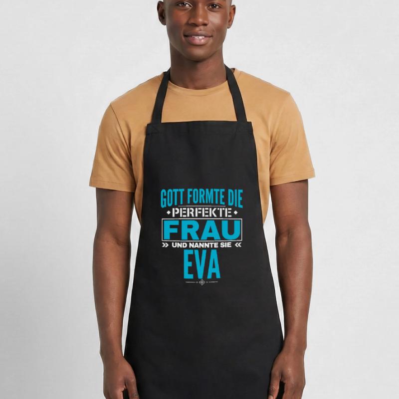 Conception du nom d’Eva Tablier de cuisine