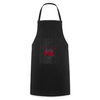 How to Make Apple Pie - Cooking Apron - black - Front - AI Model Male 185 dark (185cm)