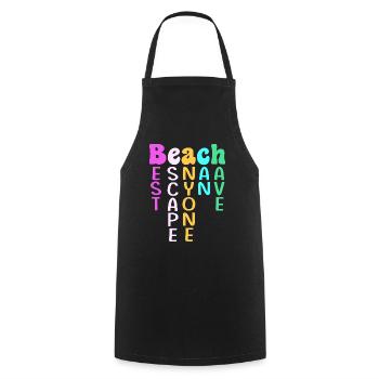 Croisière Croisière - Tablier de cuisine - noir - Devant - AI Model Male 185 dark (185cm)