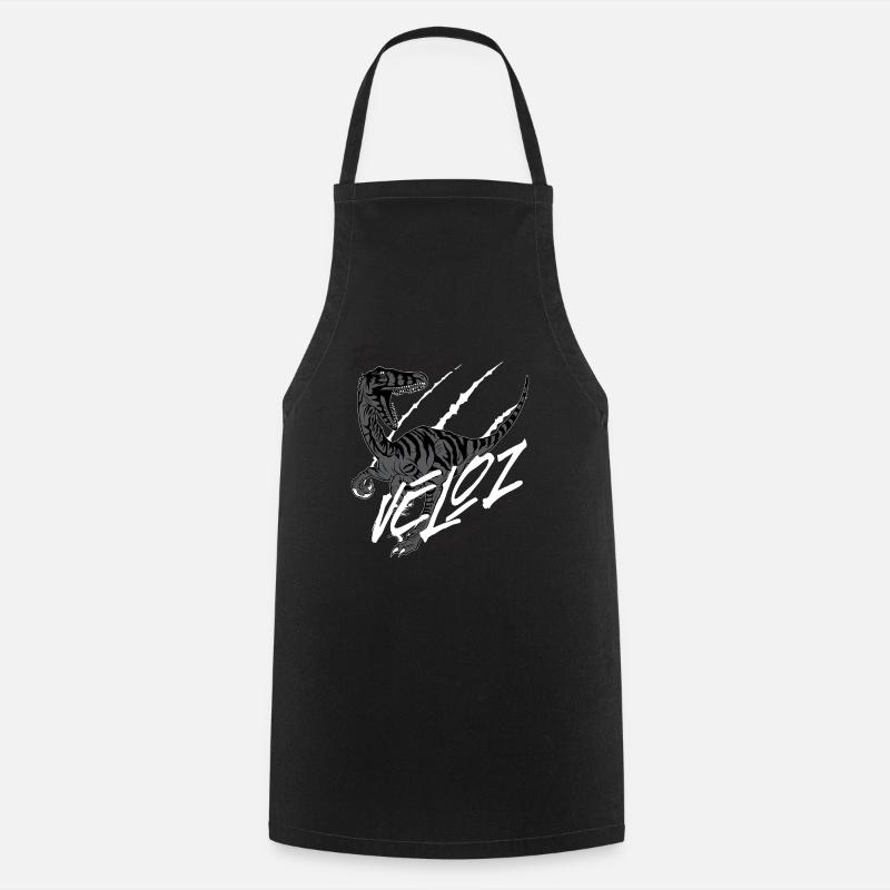 Cool Saurus - Tablier de cuisine - noir