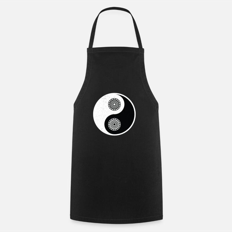 Ying Yang - Cooking Apron - black