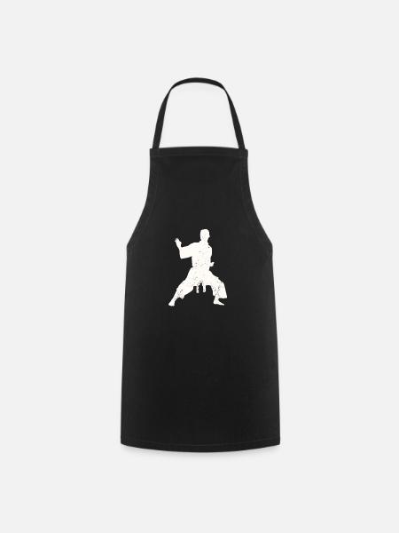 Karate - Kochschürze - Schwarz