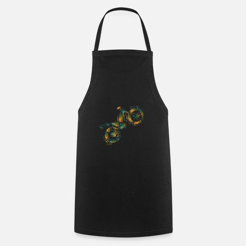 Trial motorcycle - Cooking Apron - black