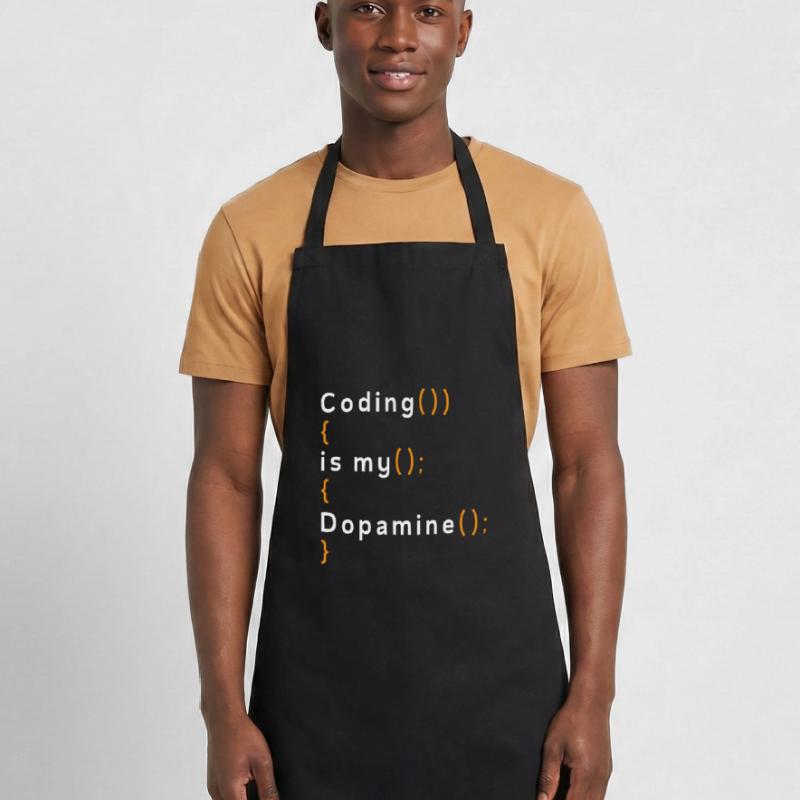 Drôle de codage est mon codeur de dopamine Tablier de cuisine