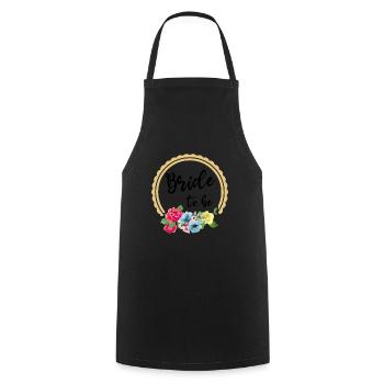 Bride To Be Wedding Bridal Shower - Cooking Apron - black - Front - AI Model Male 185 dark (185cm)
