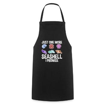 Une autre moule collectrice de moules, la - Tablier de cuisine - noir - Devant - AI Model Male 185 dark (185cm)