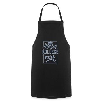 Bester Kollege Ever - Kochschürze - Schwarz - Vorne - AI Model Male 185 dark (185cm)
