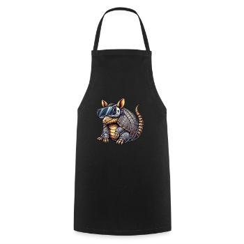 Armadillo Gürteltier VR Réalité Virtuelle Gamer - Tablier de cuisine - noir - Devant - AI Model Male 185 dark (185cm)