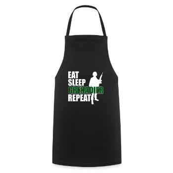 Grenadier Panzergrenadier Soldier Gift - Cooking Apron - black - Front - AI Model Male 185 dark (185cm)