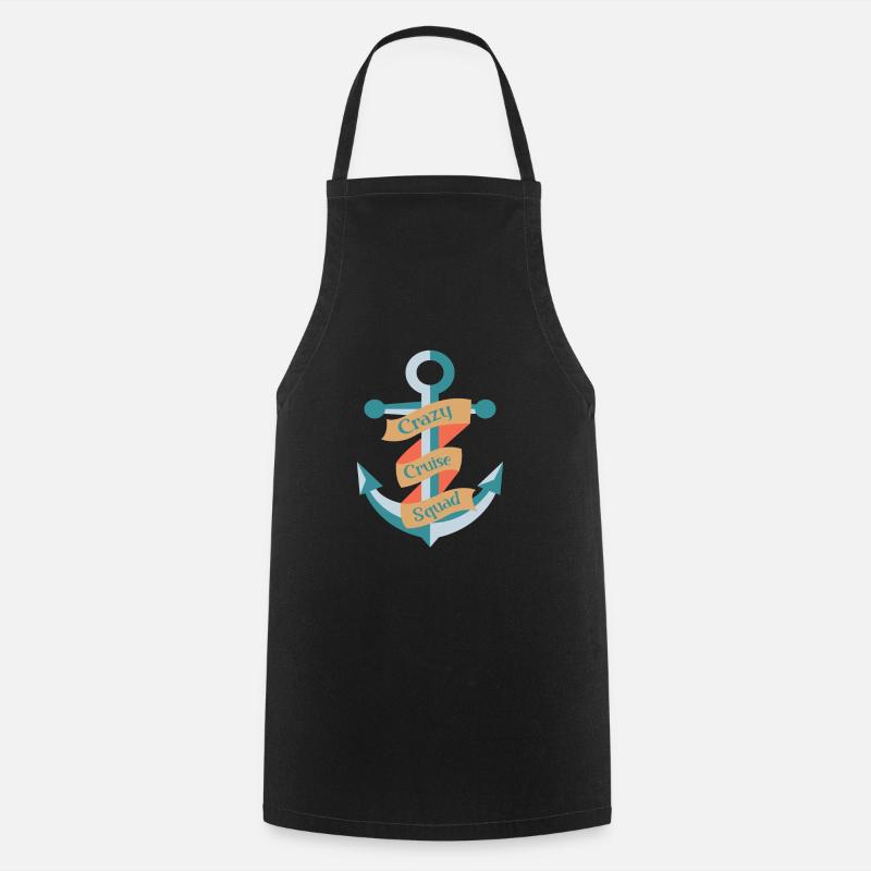Cruise Cruise Ship - Cooking Apron - black