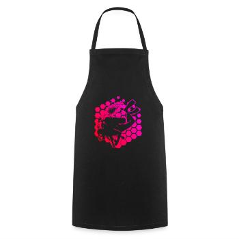 Plongeur Plongeur Plongeur Femmes Plongeur - Tablier de cuisine - noir - Devant - AI Model Male 185 dark (185cm)