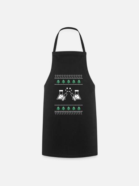 Chimie de Noël - Tablier de cuisine - noir
