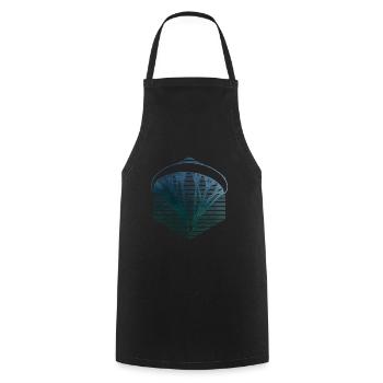 Paragleiter Paragleiten Paragliding Gleitschirm - Cooking Apron - black - Front - AI Model Male 185 dark (185cm)