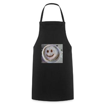 Coupe Smile - Tablier de cuisine - noir - Devant - AI Model Male 185 dark (185cm)