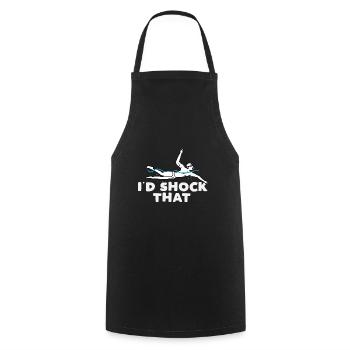 Id choquant que Design pour un amateur de piscine plaisante - Tablier de cuisine - noir - Devant - AI Model Male 185 dark (185cm)